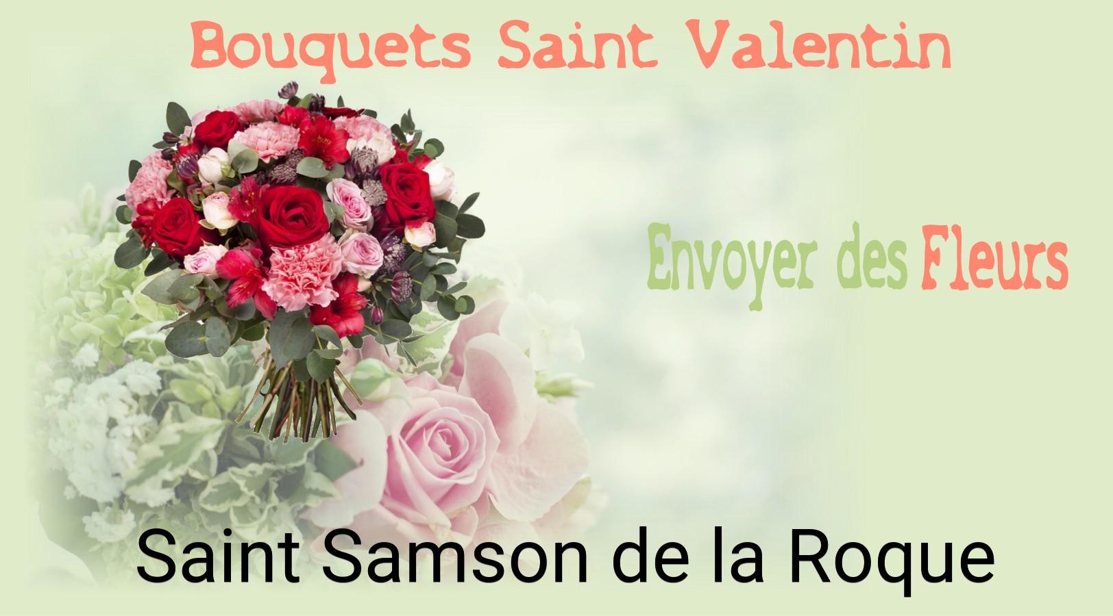 Roses de Saint-Valentin livrées à Saint-Samson-de-la-Roque